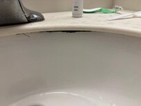 Dirt and what looks to be mold