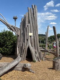 Playground area at the nearby lake.
