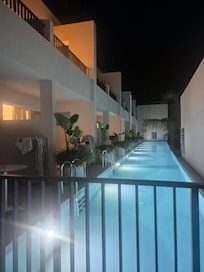 Pool just for 1st floor suites