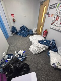 This is the condition they kept the lift area