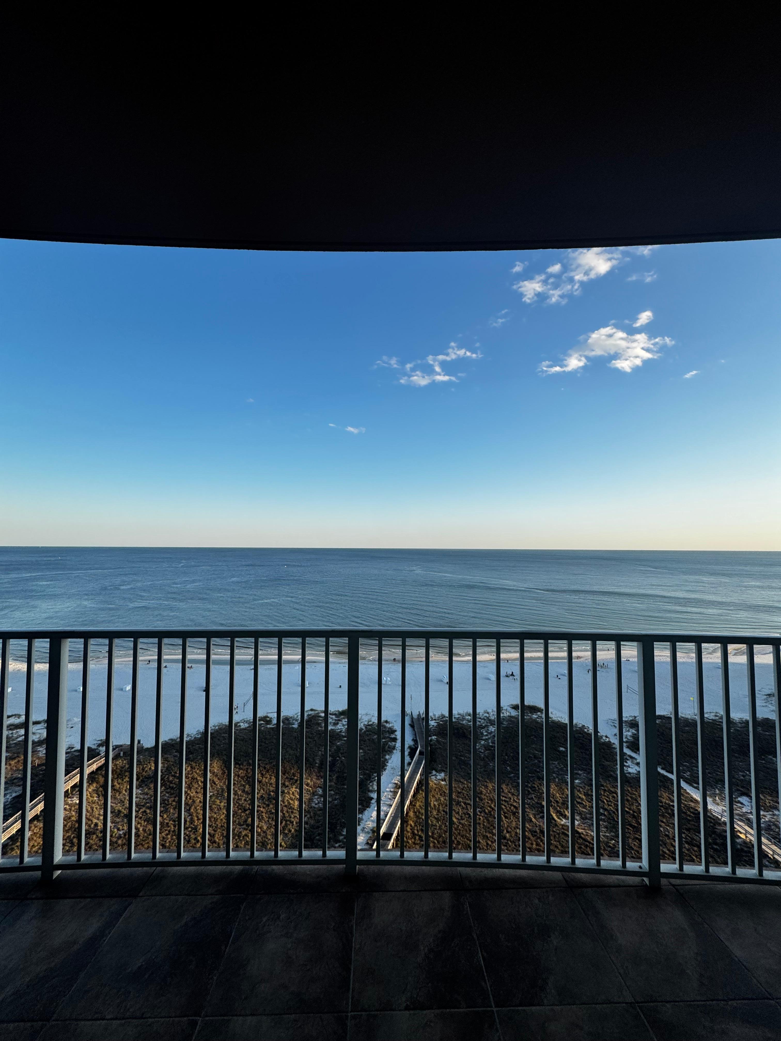 View from the balcony! 