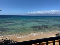 You can’t beat this view and the sound of the waves!