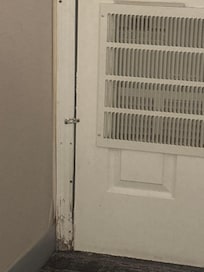 Door that houses air consider unit