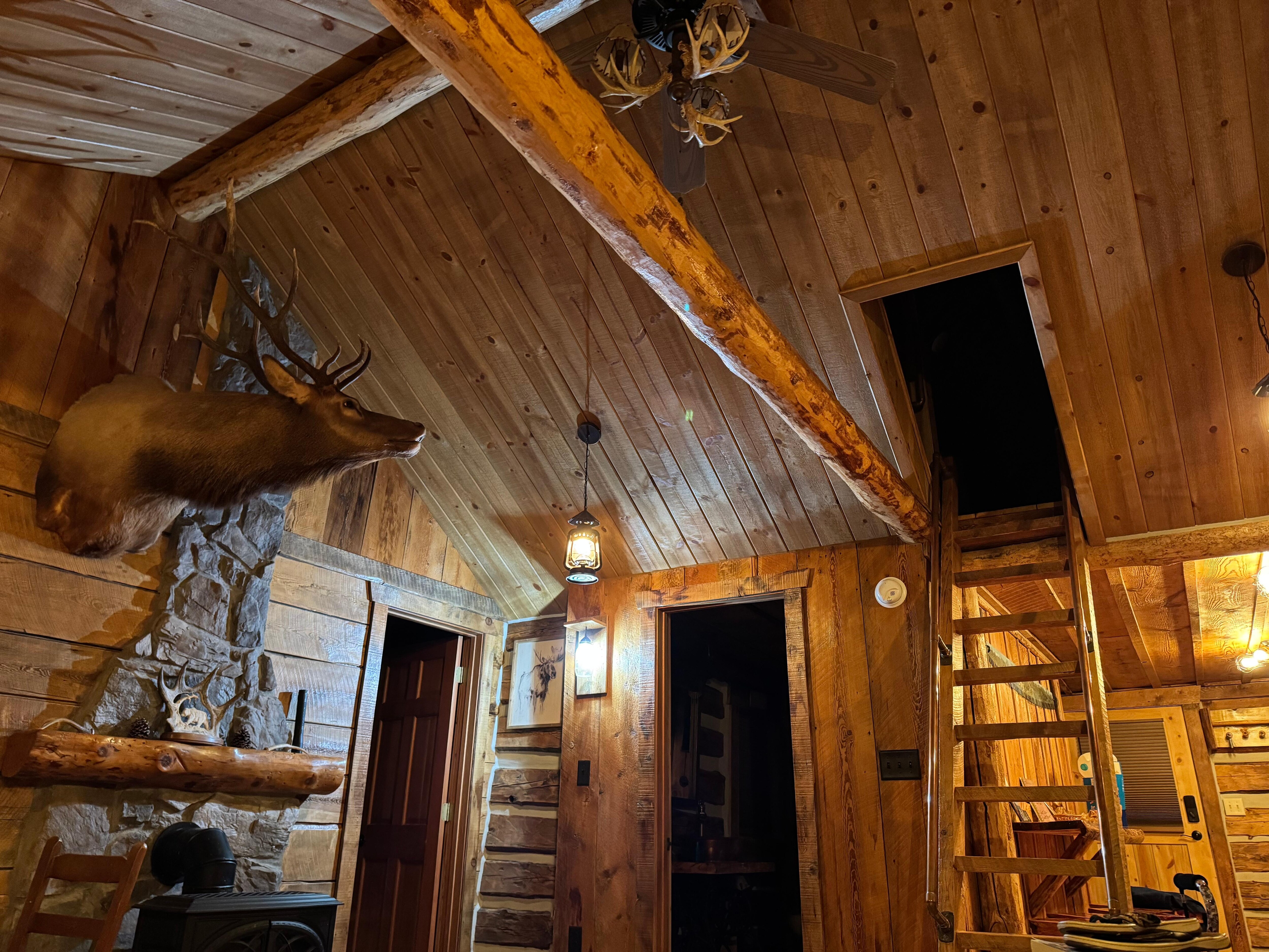 Restored and decorated to perfection.  Stairs to loft.