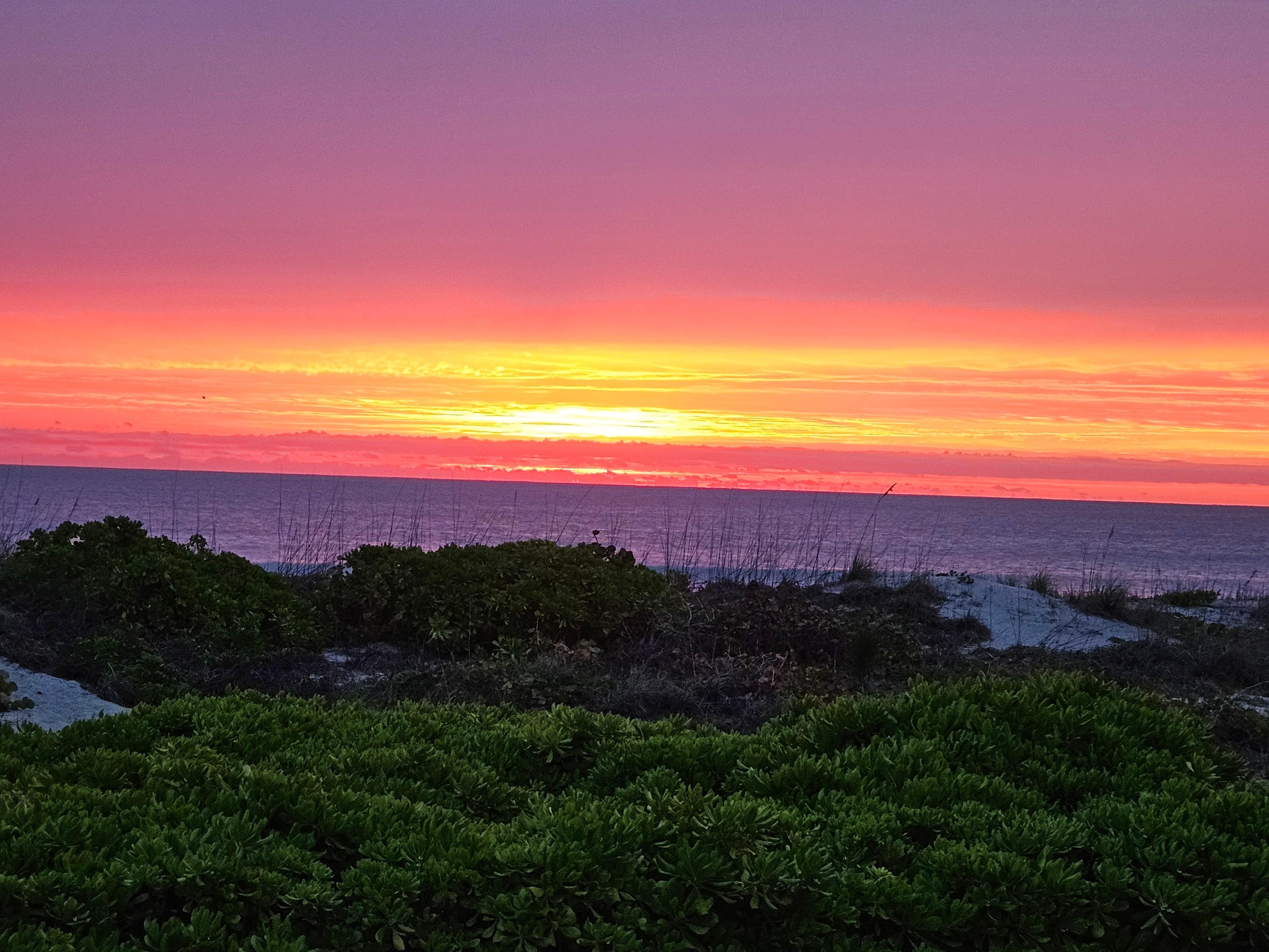 Sunrises awesome! This is no camera enhancements either!