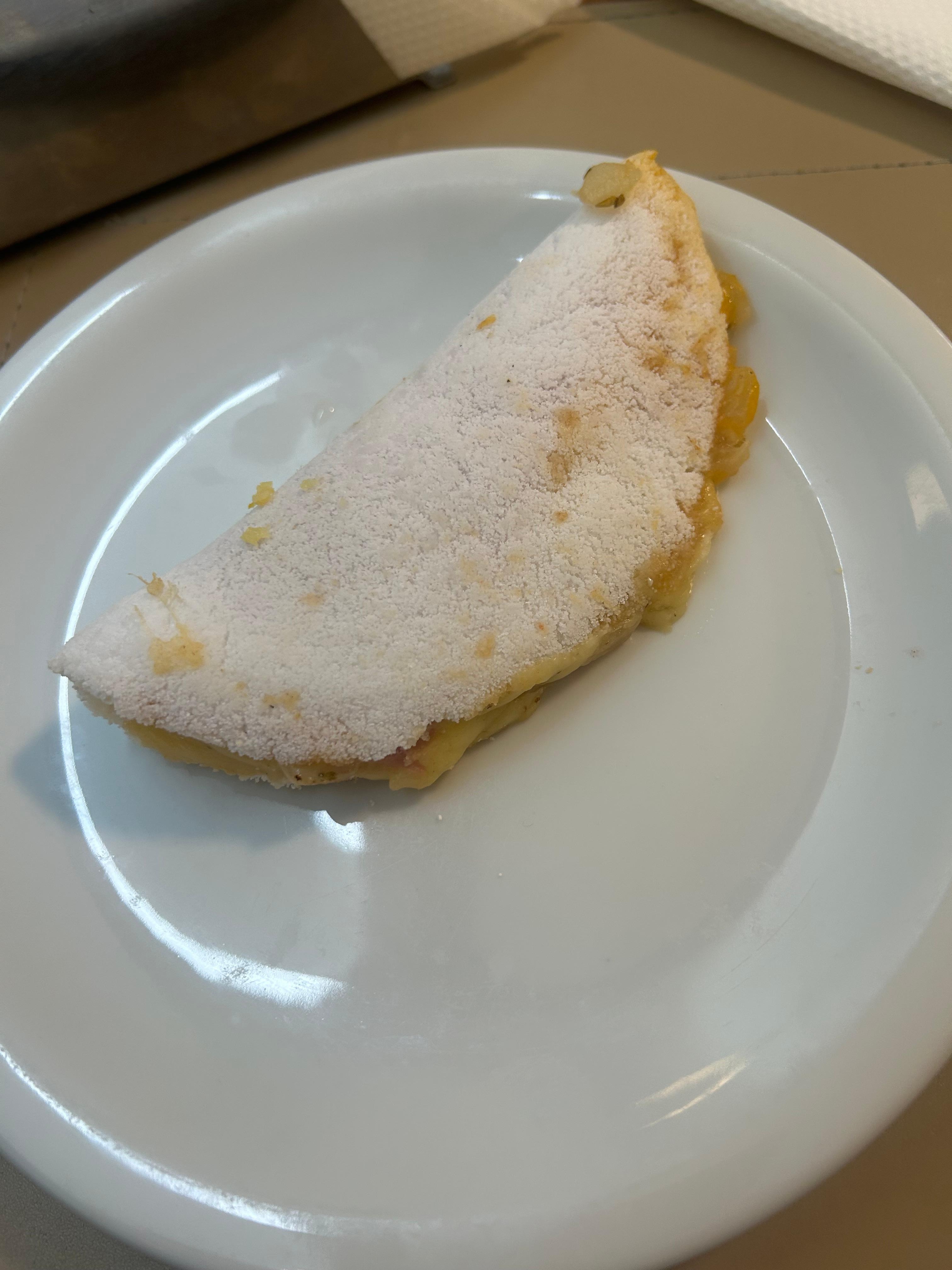 Tapioca feita na hora 