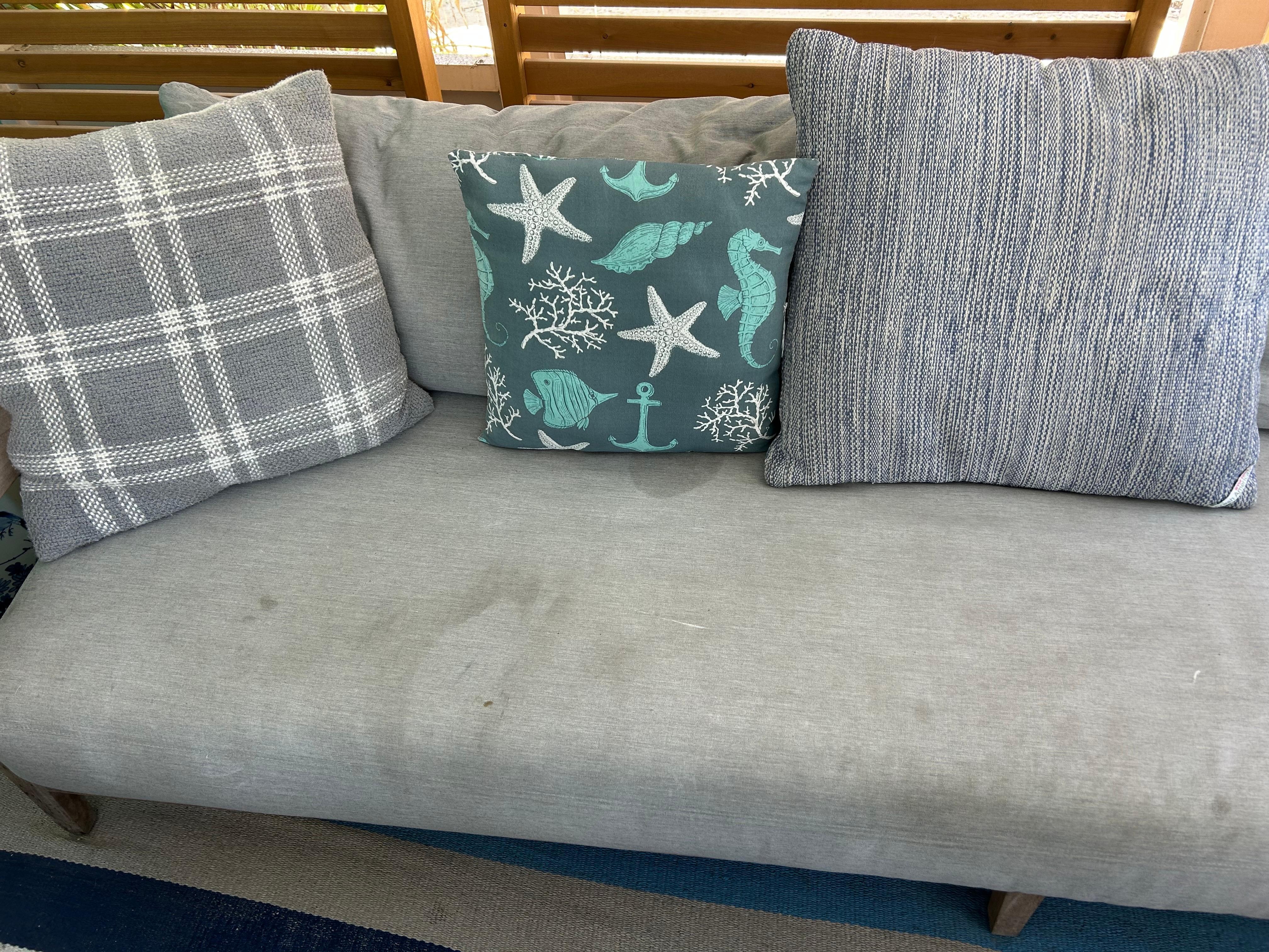 Stains on furniture.