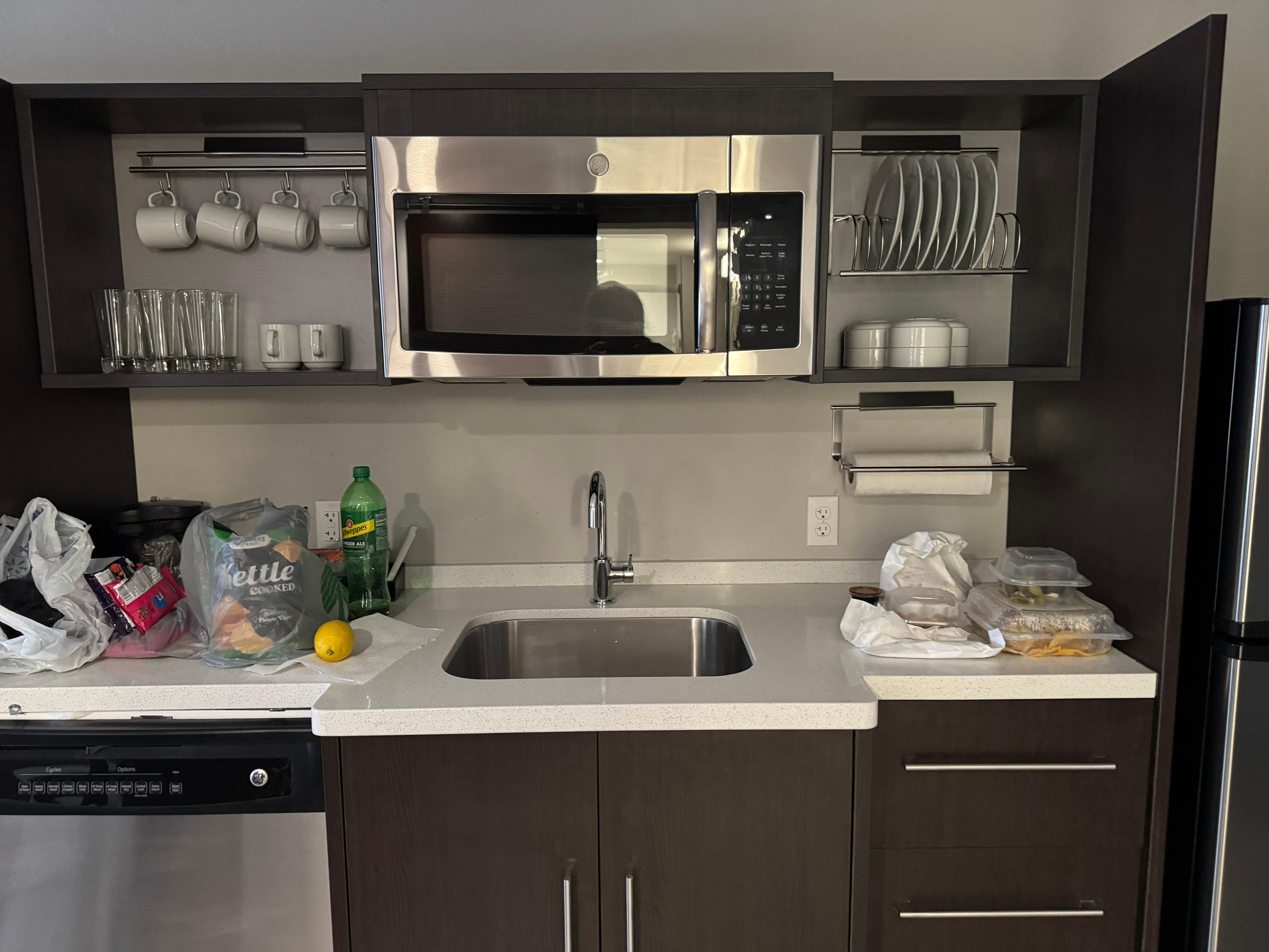 Kitchenette area