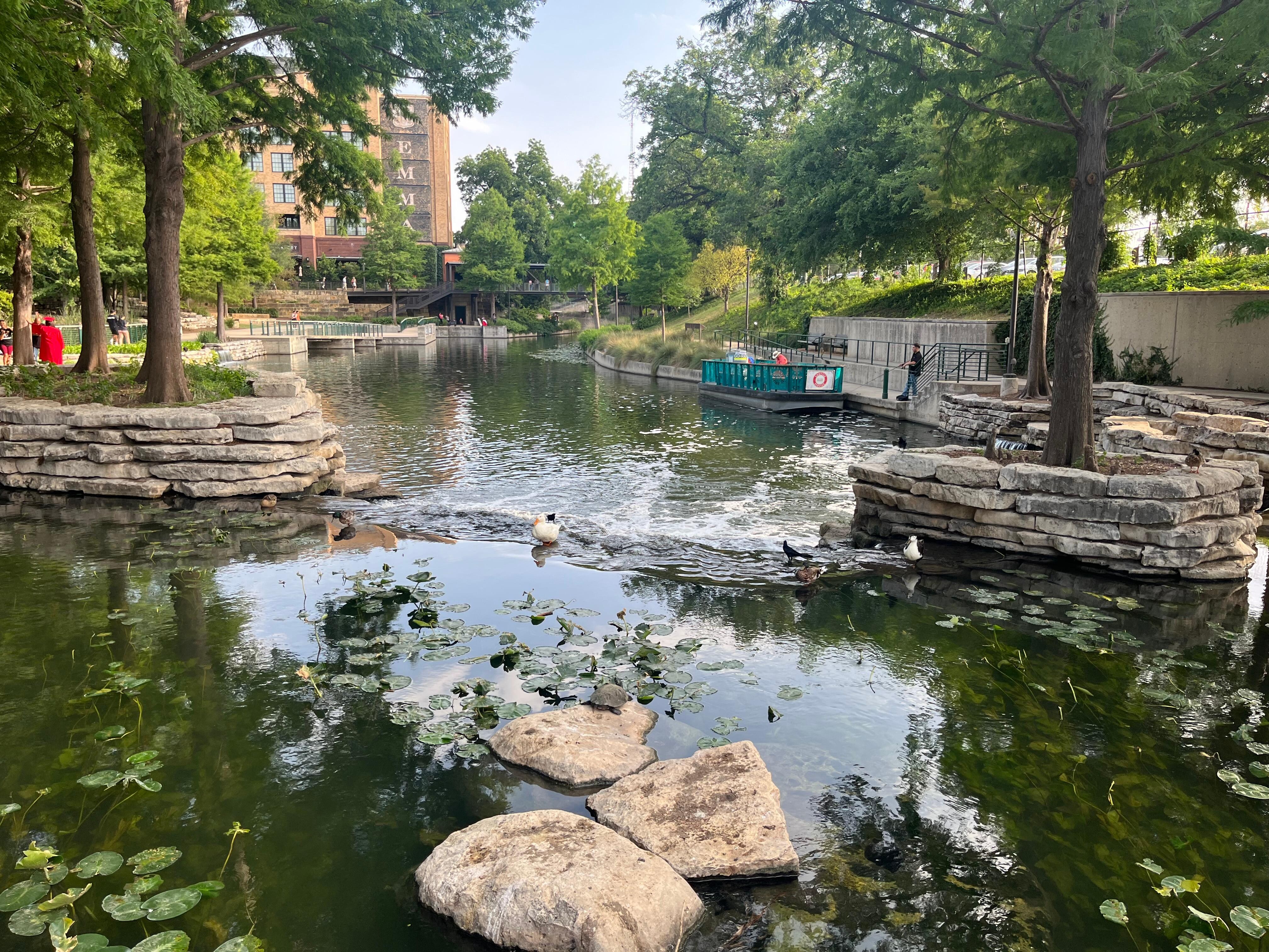 Riverwalk near the house