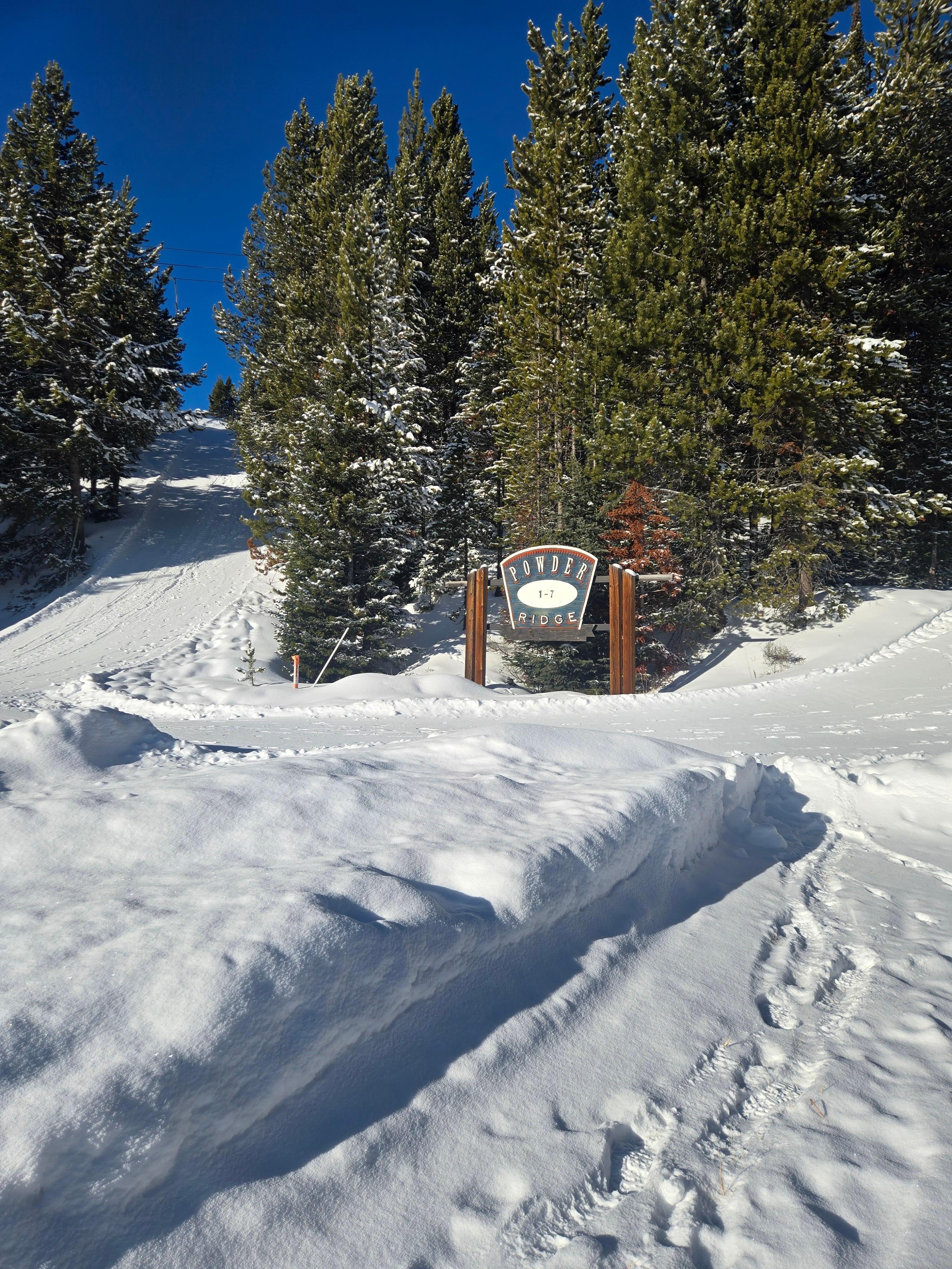 Ski in and ski out access right next to cabin