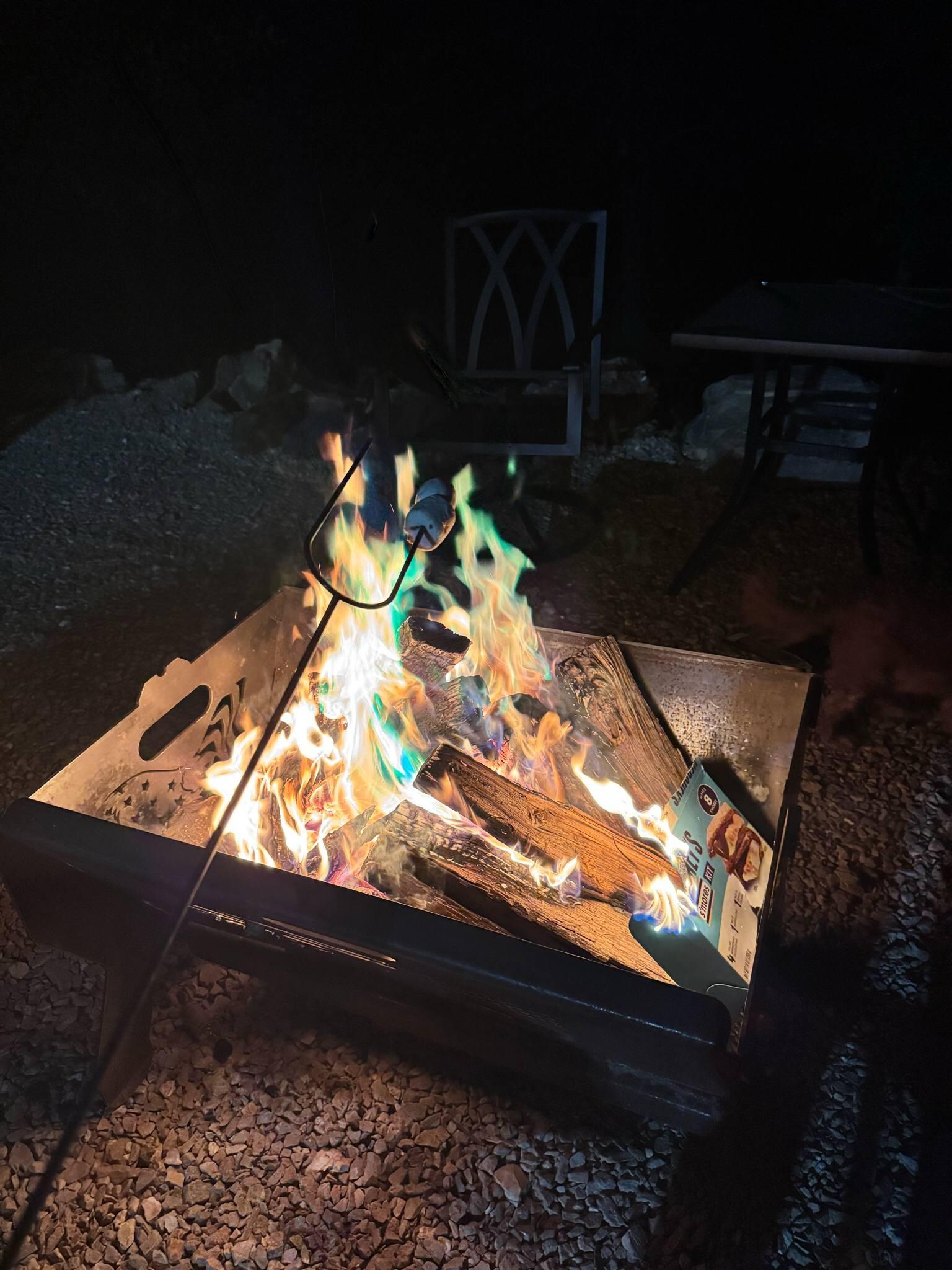 We had campfires every night...so peaceful!