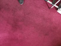 More sticky carpet stains