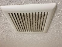 Dust covered vent