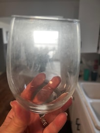Filthy glass, would you enjoy a beverage out of this?