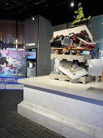 Artwork within hotel