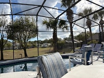 View from the pool deck.