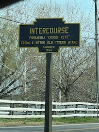 Town sign