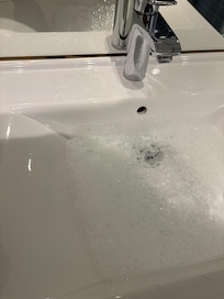 Clogged sink