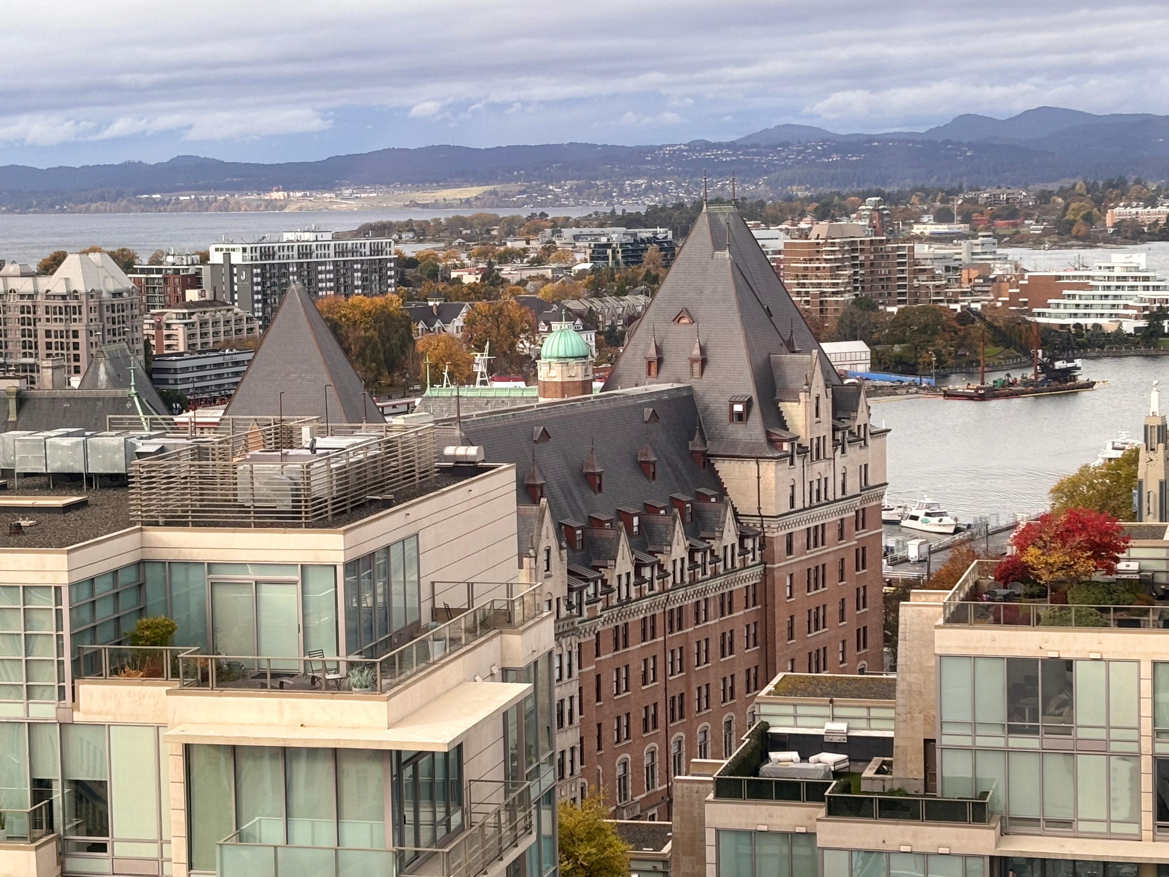  View from the restaurant.