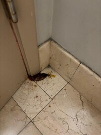 Mystery gunk in the bathroom