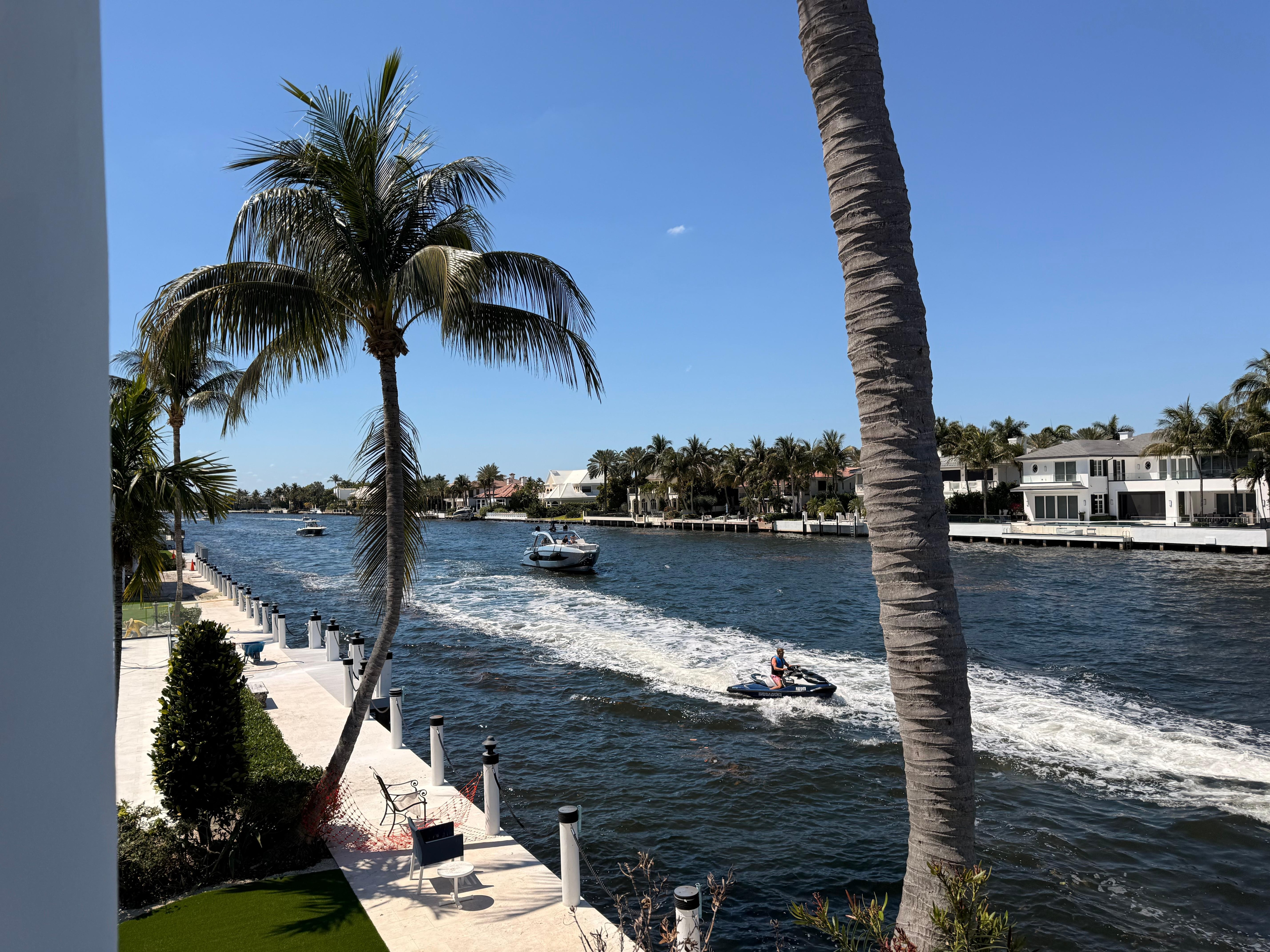 South facing view of inter coastal from Balcony 