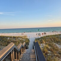 A mile away from Henderson beach park