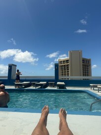 ホットタブがあるので
体が温まります。