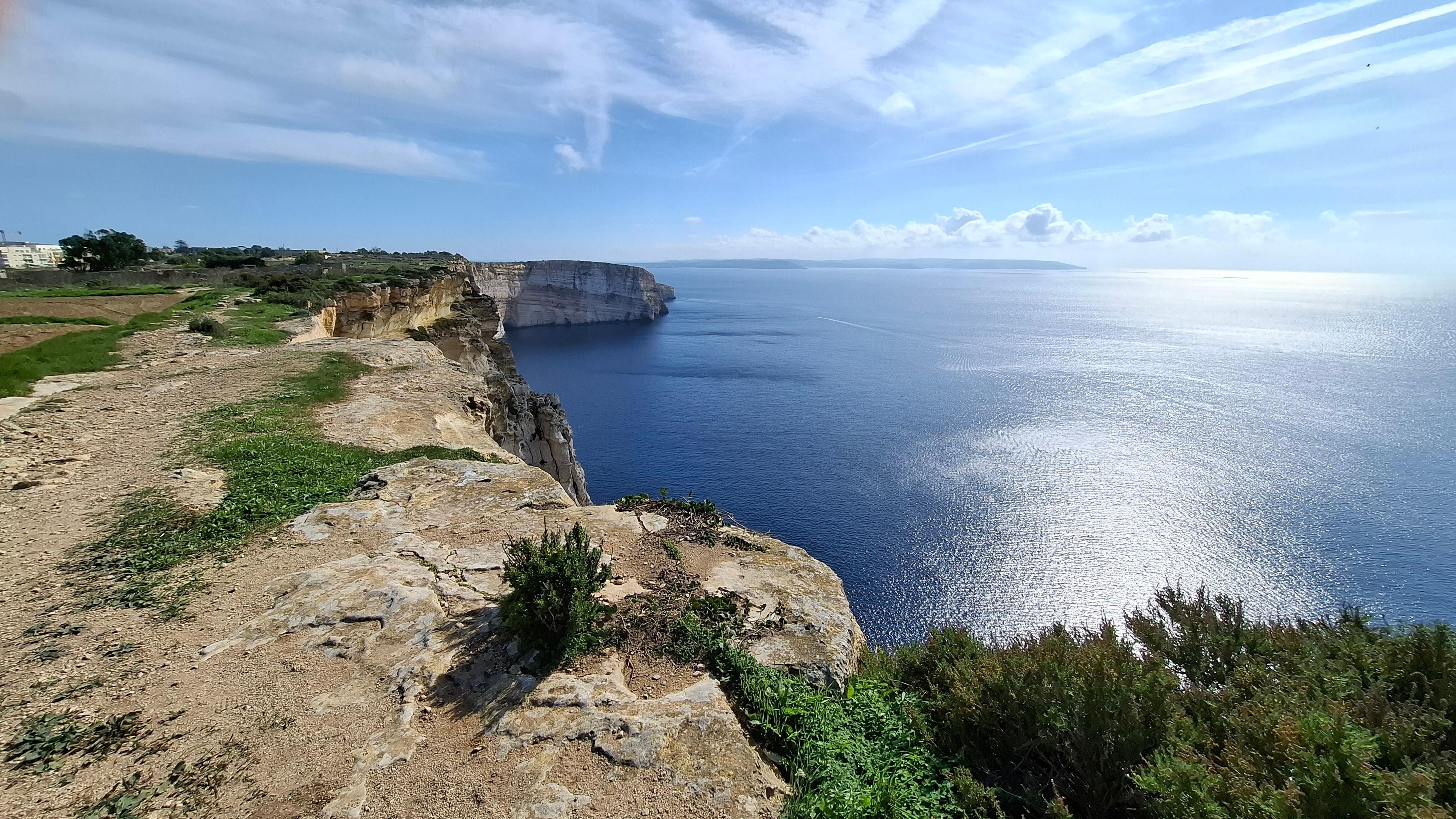Walk at the Gozo South Coast