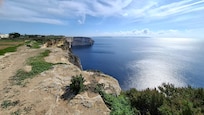 Walk at the Gozo South Coast