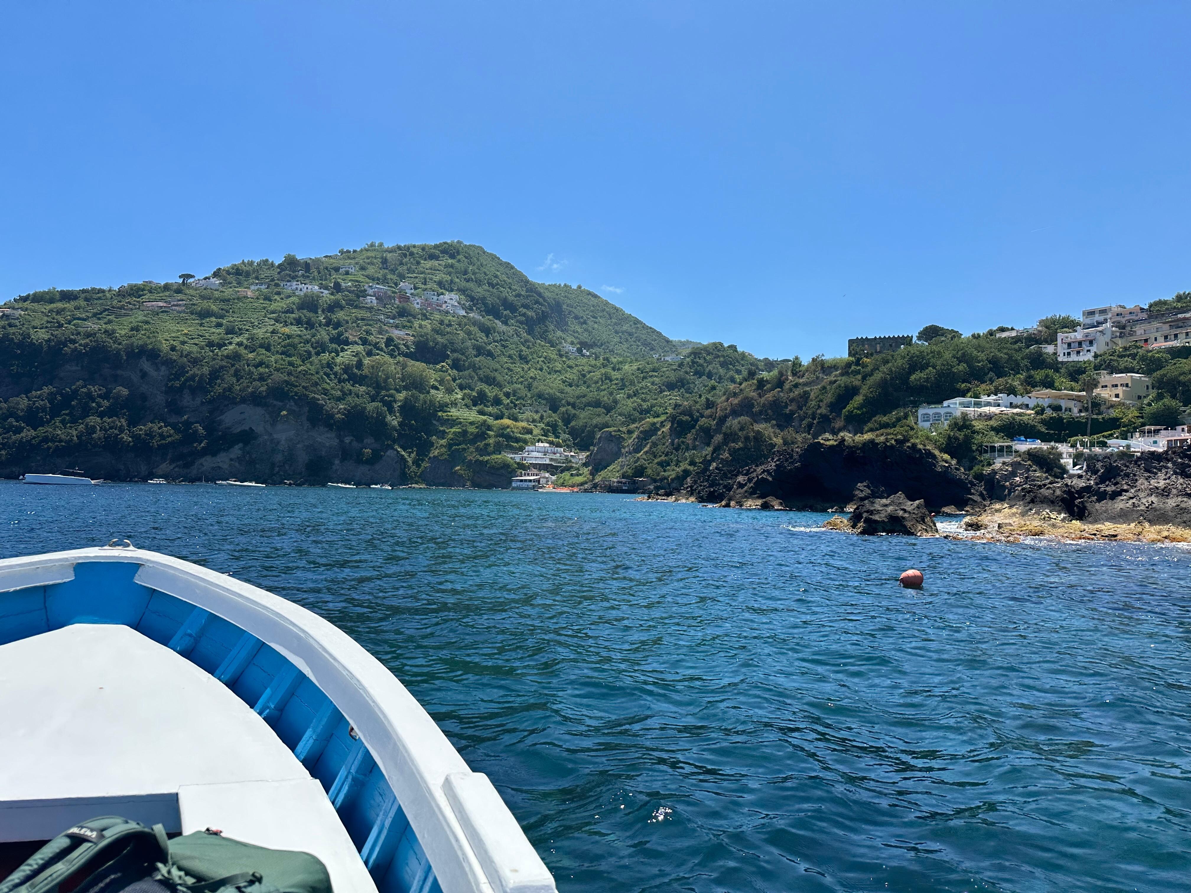 Anfahrt mit dem Taxiboot