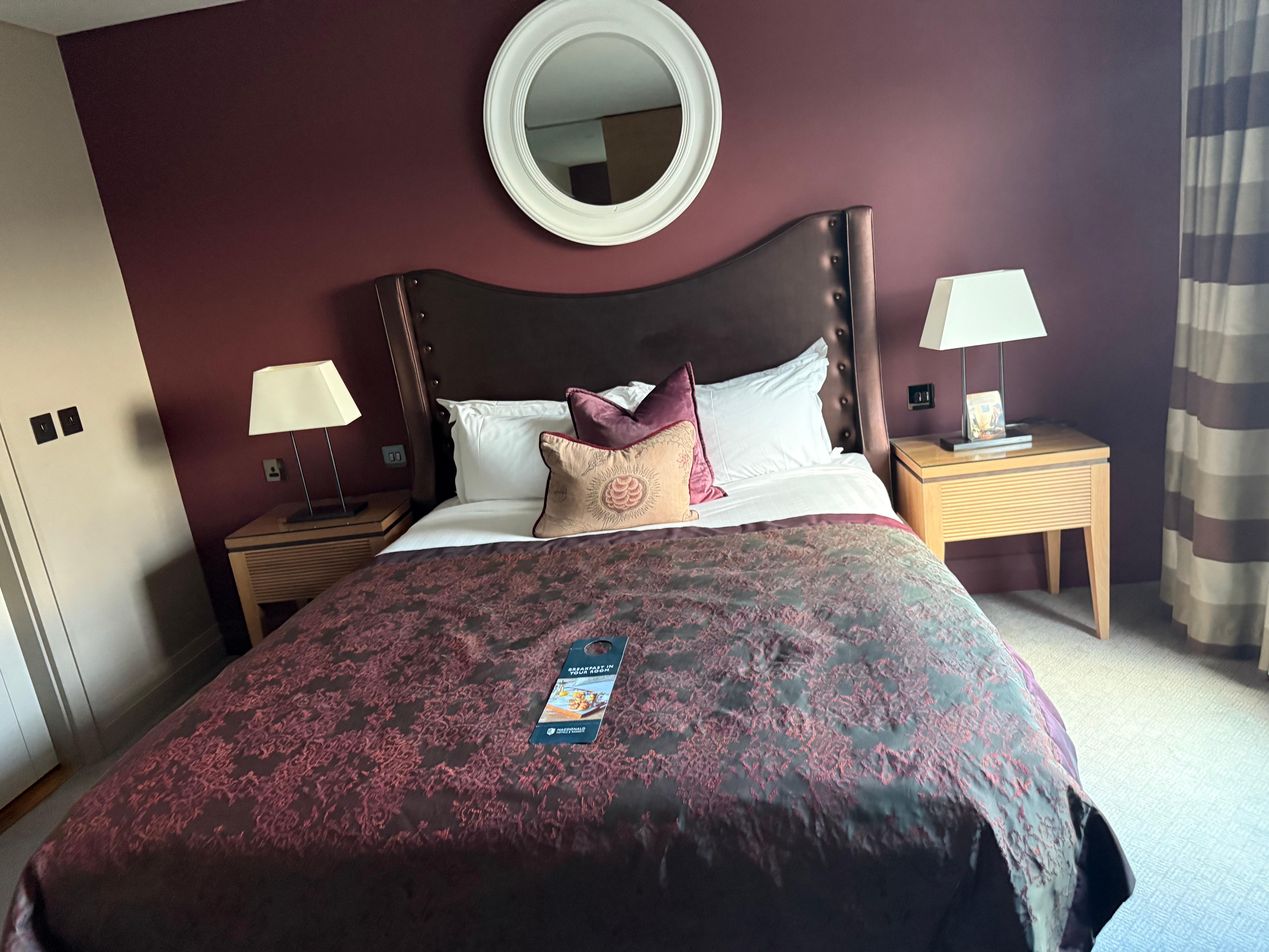 Gorgeous comfy bed ! 