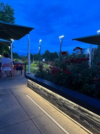 Beautiful views from the outdoor patio.