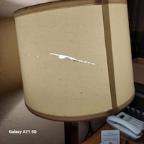 Lamp shade ripped