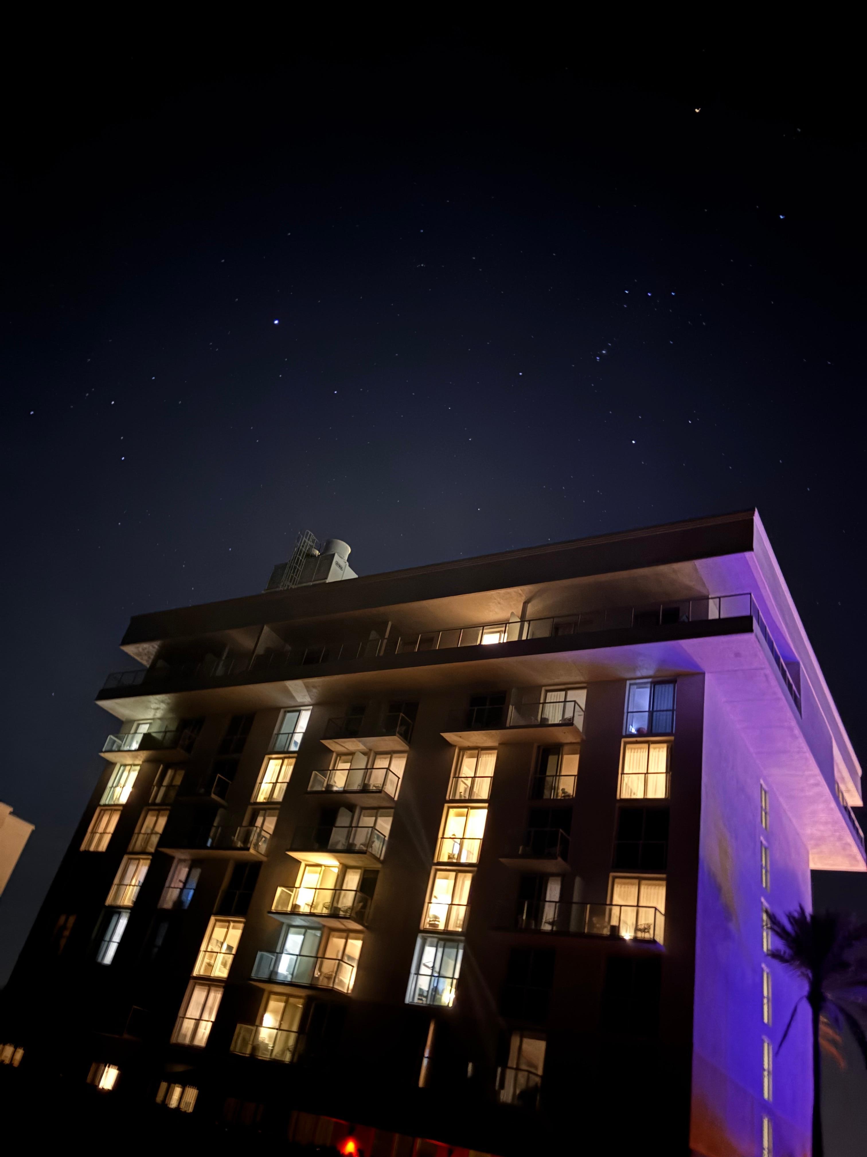 View from water’s edge - Orion above