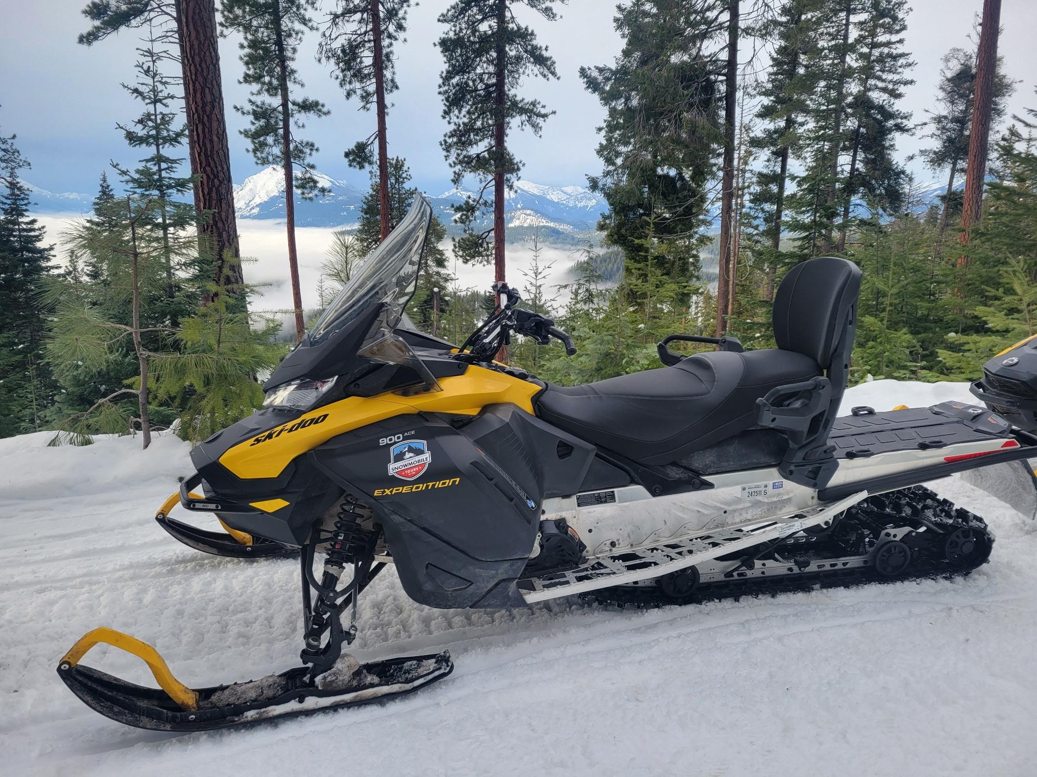 You can snow mobile near by too! 