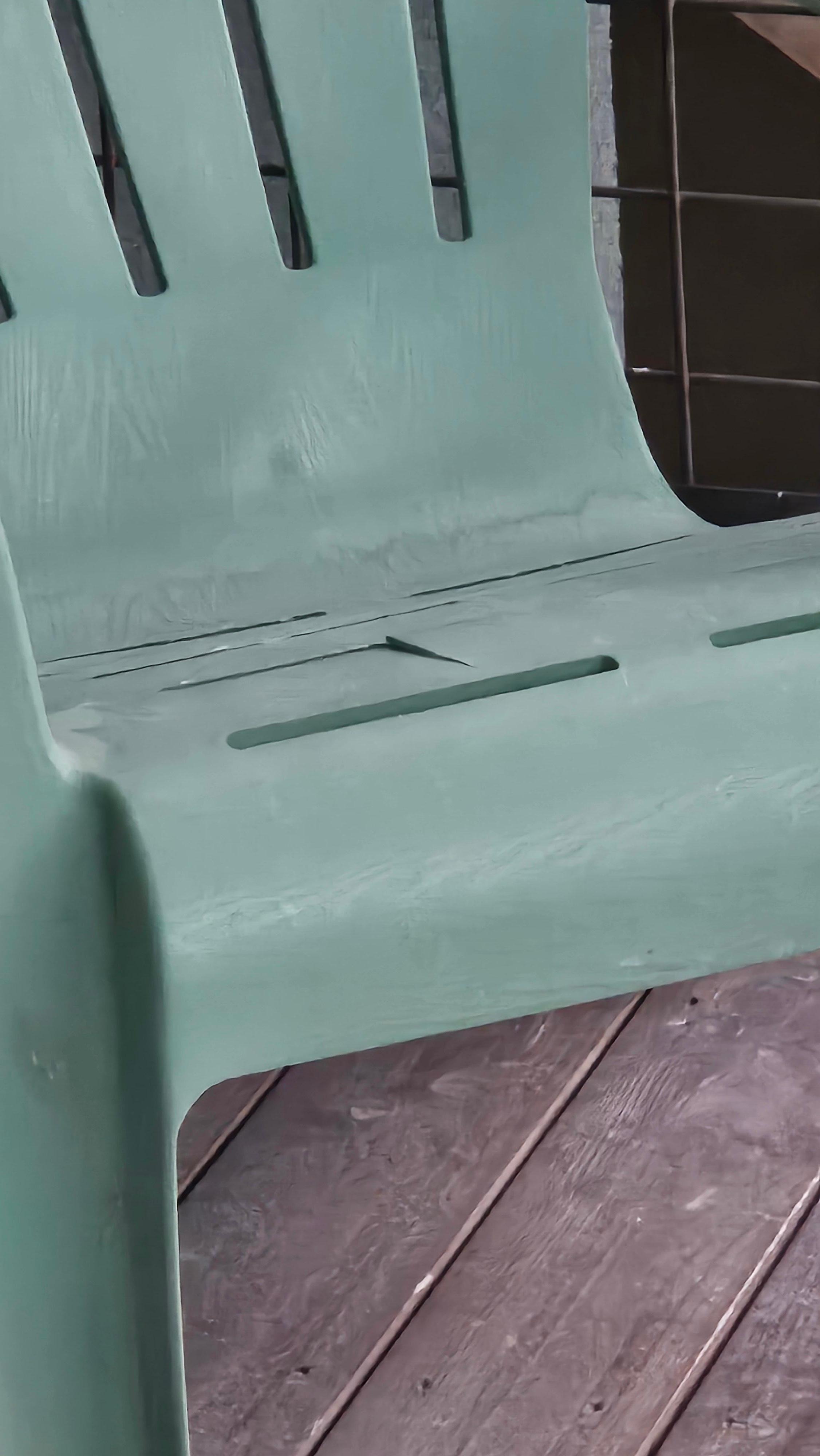 Broken patio furniture 