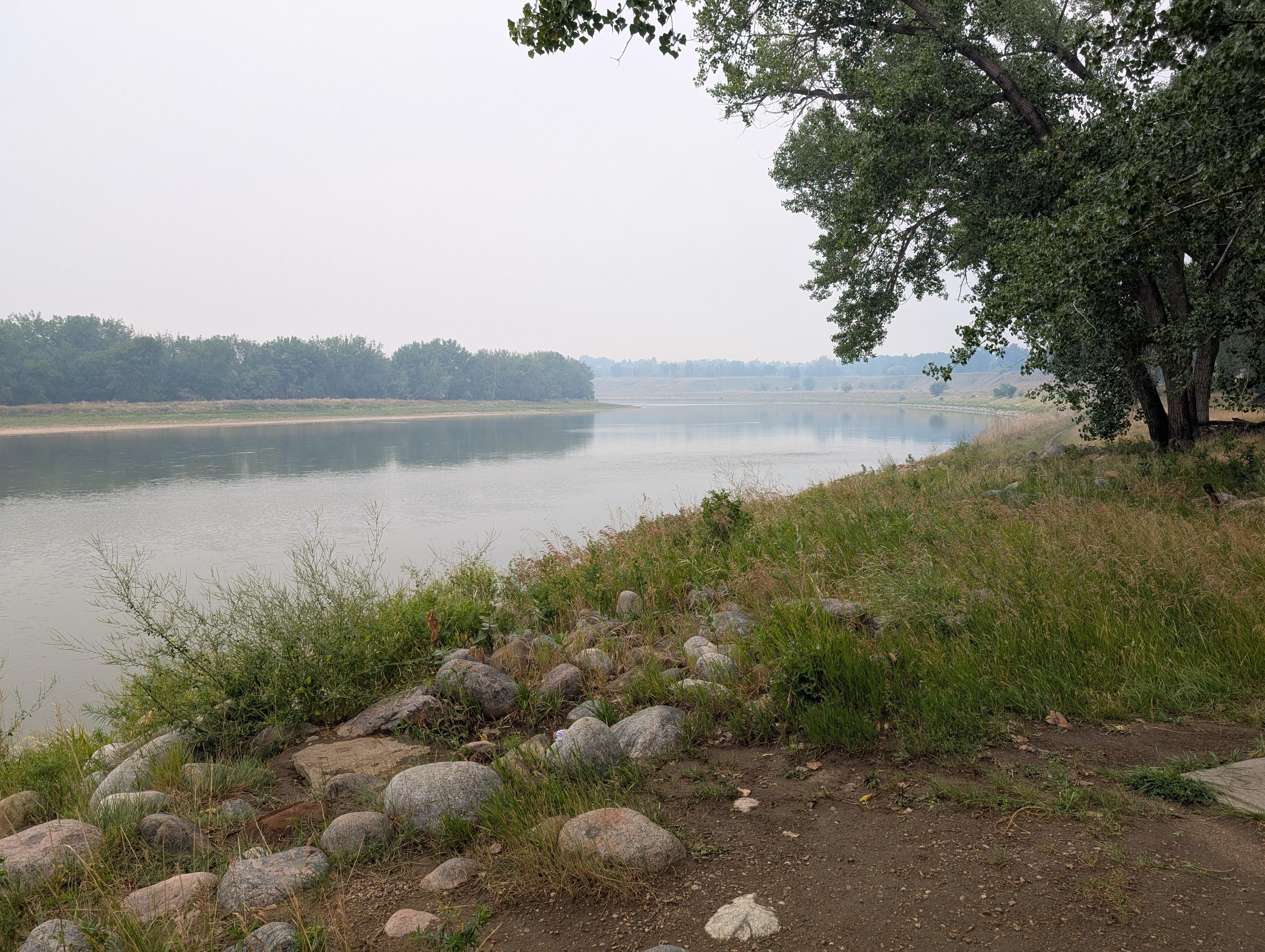 The South Saskatchewan River 