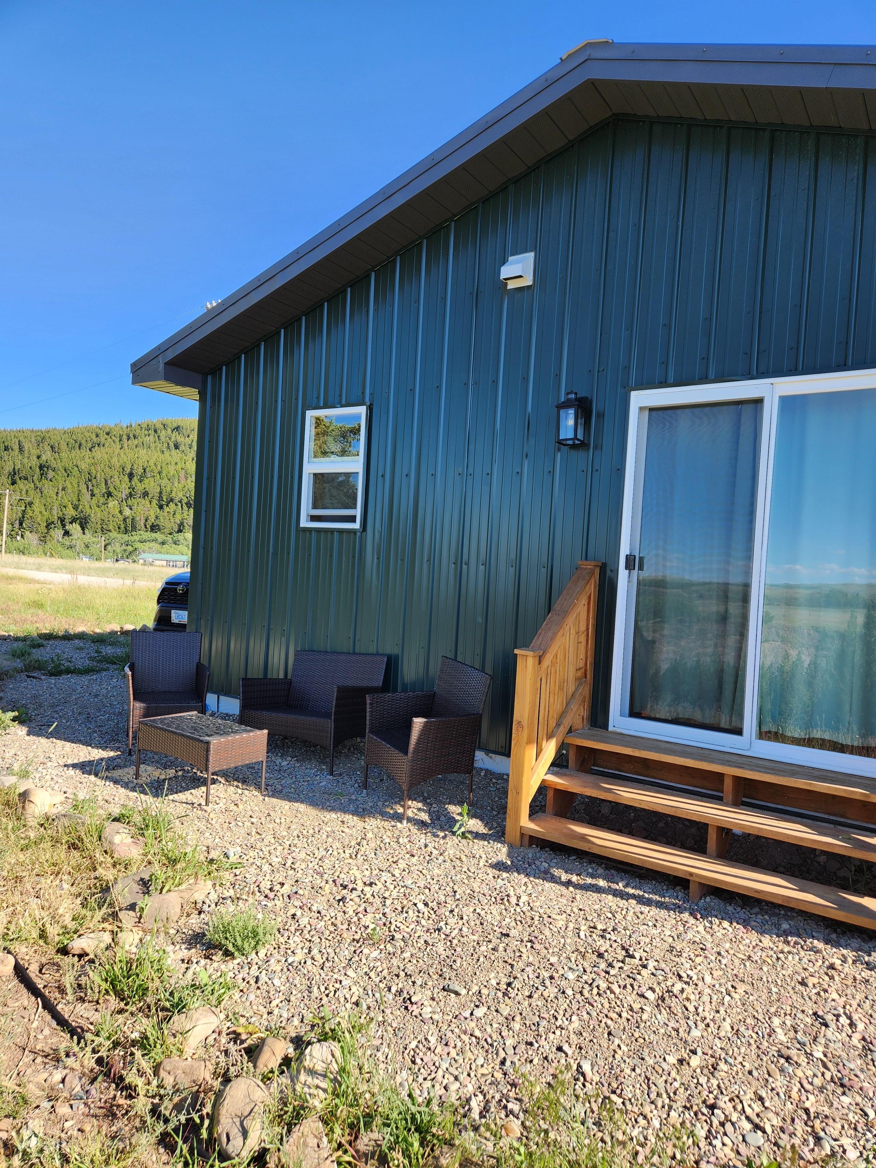 Back of cabin