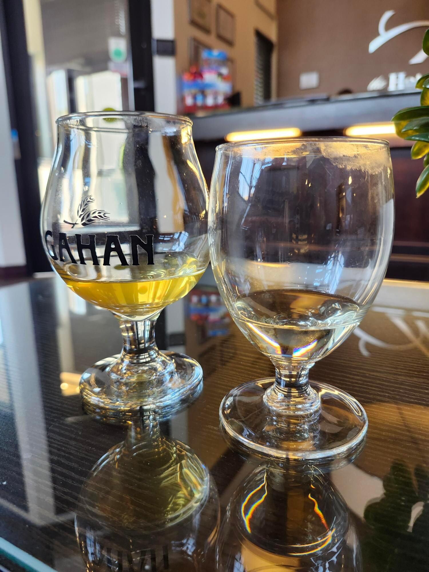 Happy hour in the lobby was a lovely way to try local beer/wines.