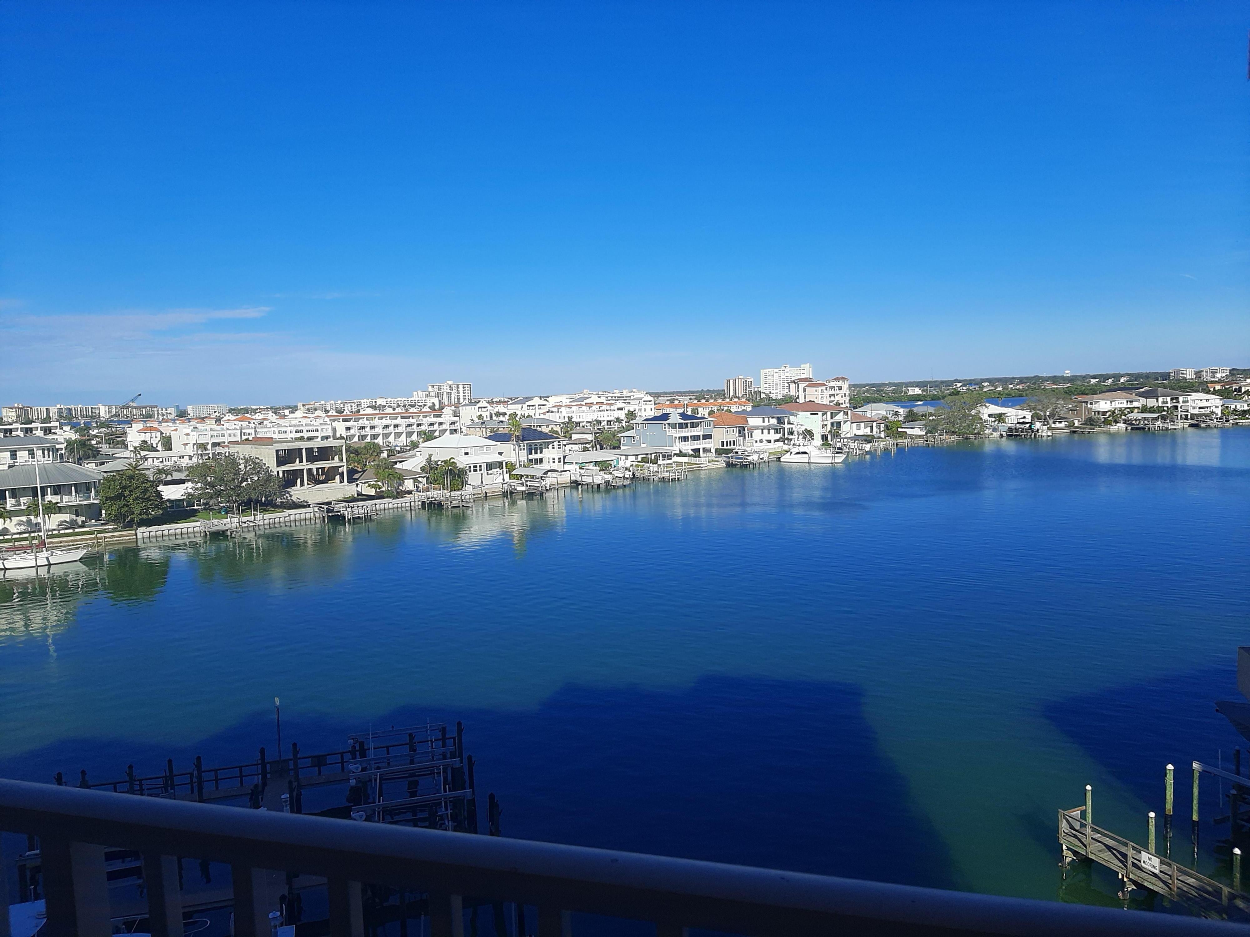 The view from the balcony