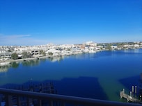 The view from the balcony