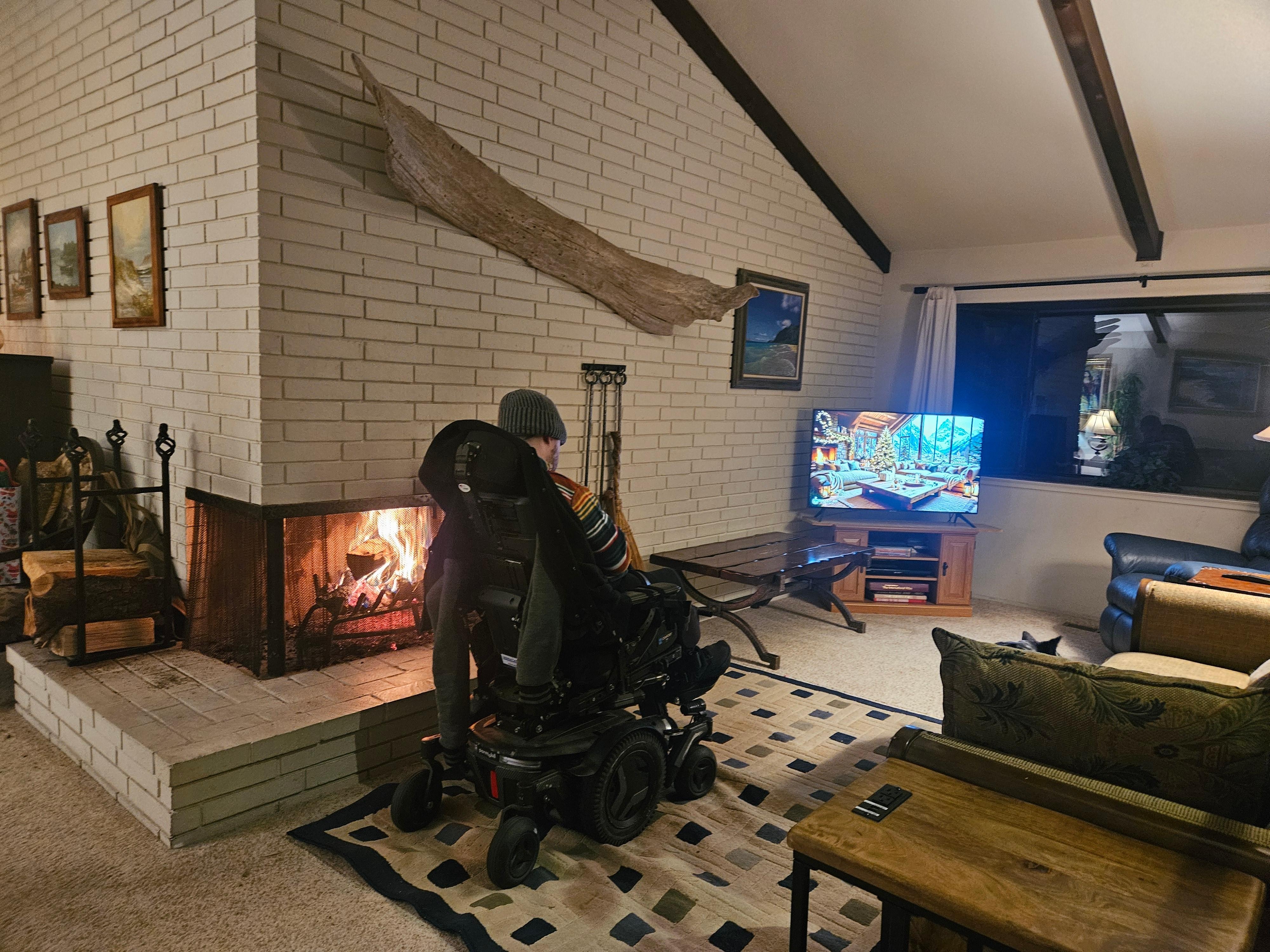 Living Room wheelchair accessible 