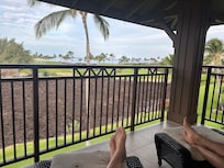 Deck off primary bedroom