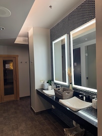 Spa locker room