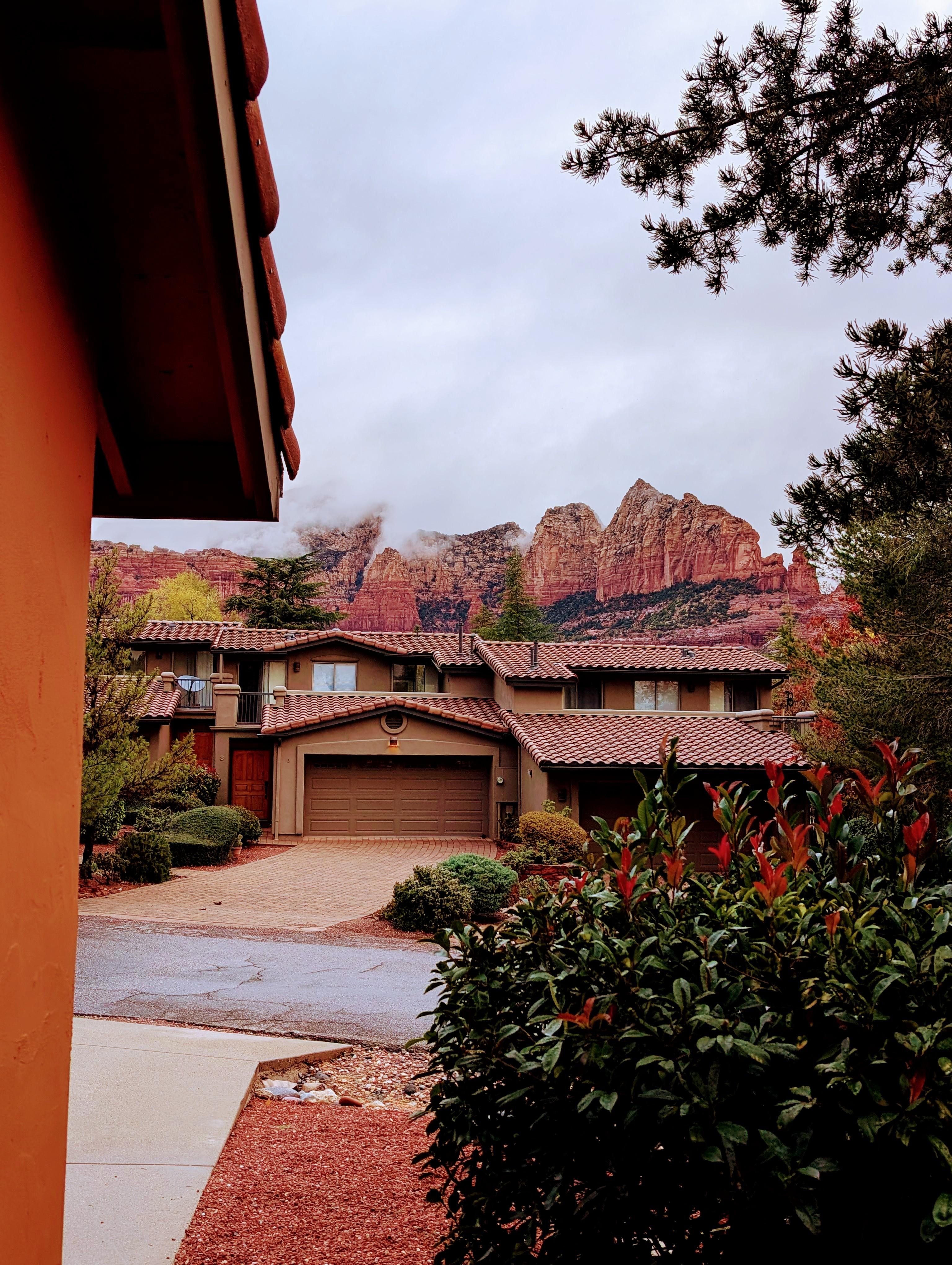 Beautiful mountains from the front door!
