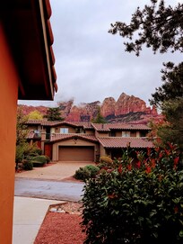Beautiful mountains from the front door!