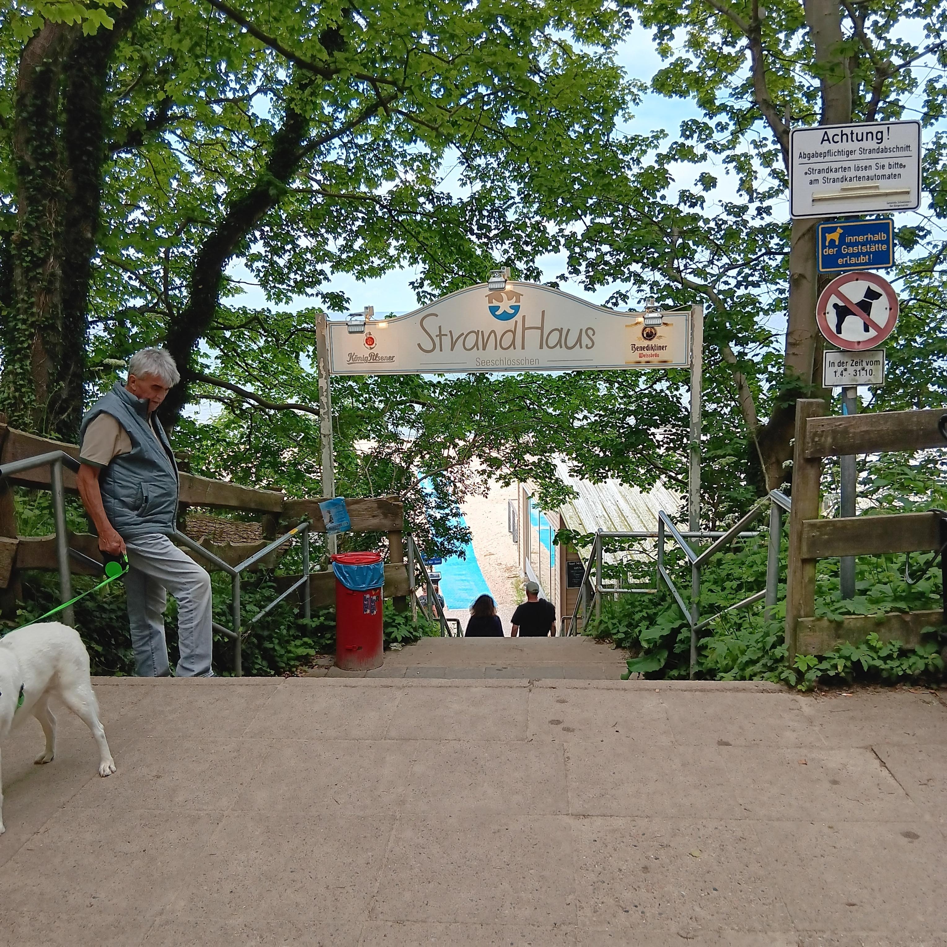Restaurant am Strand in Schwedeneck