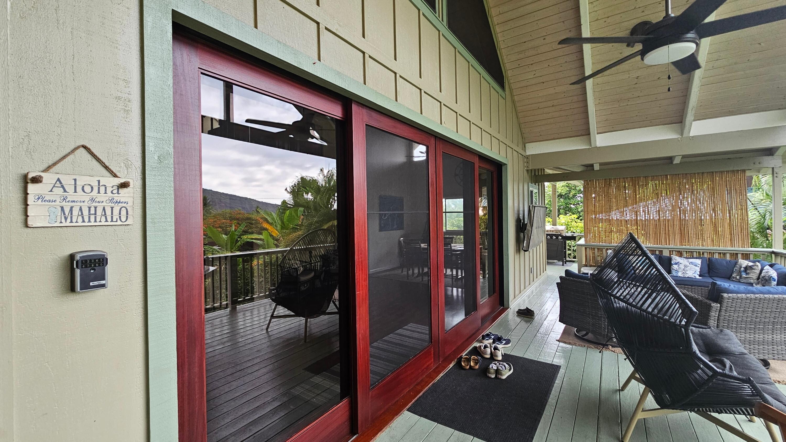 Sliding doors to home