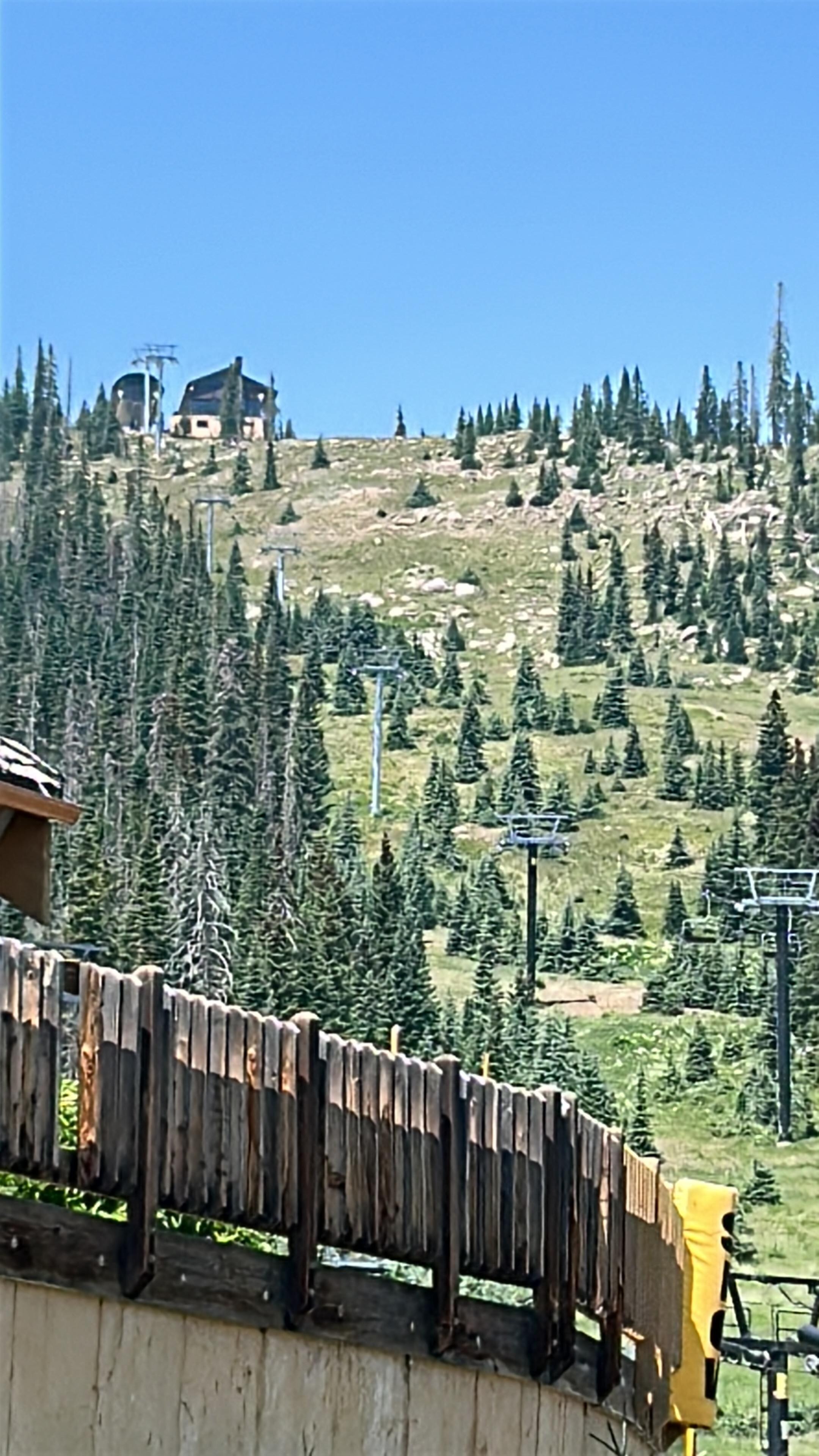 Wolf Creek Ski Resort up the mountain 
