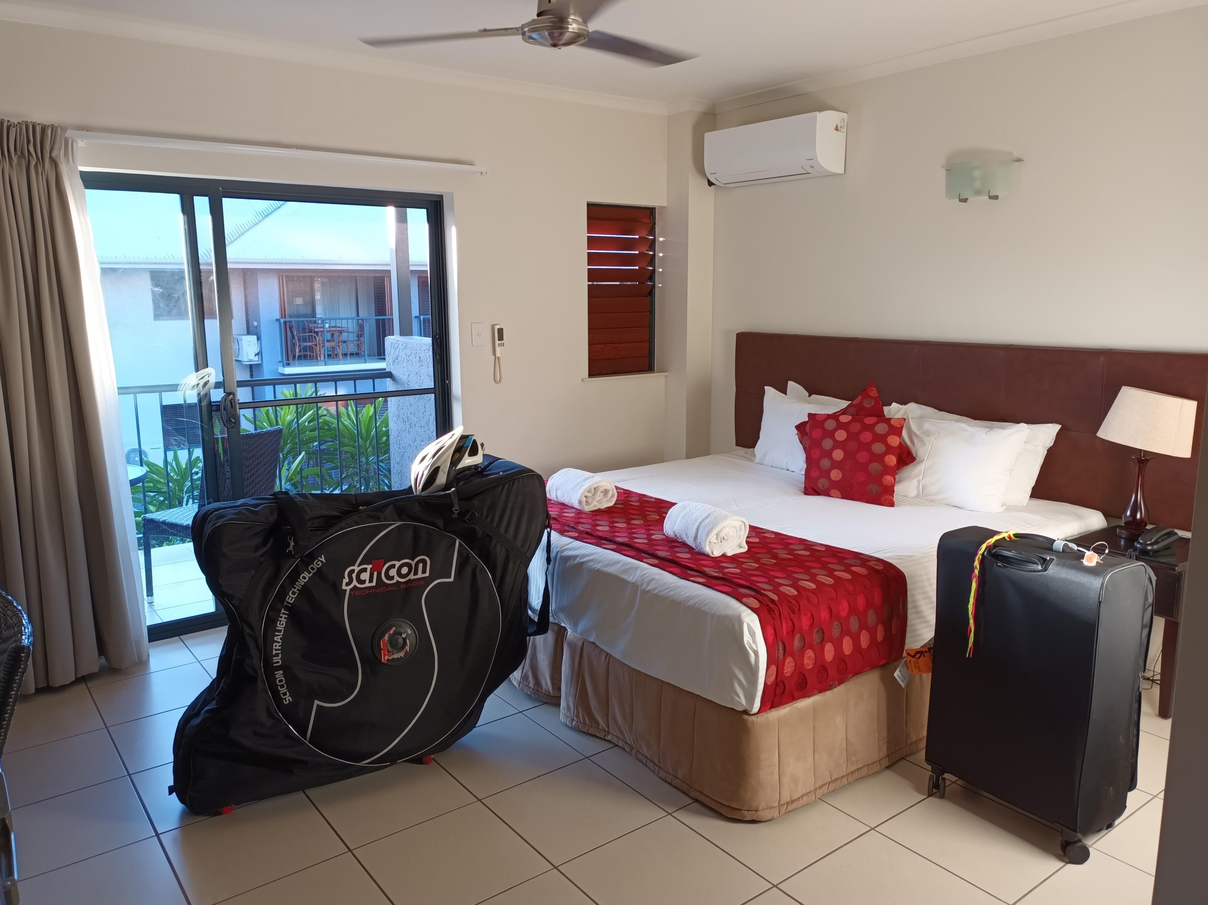 Room, bed.